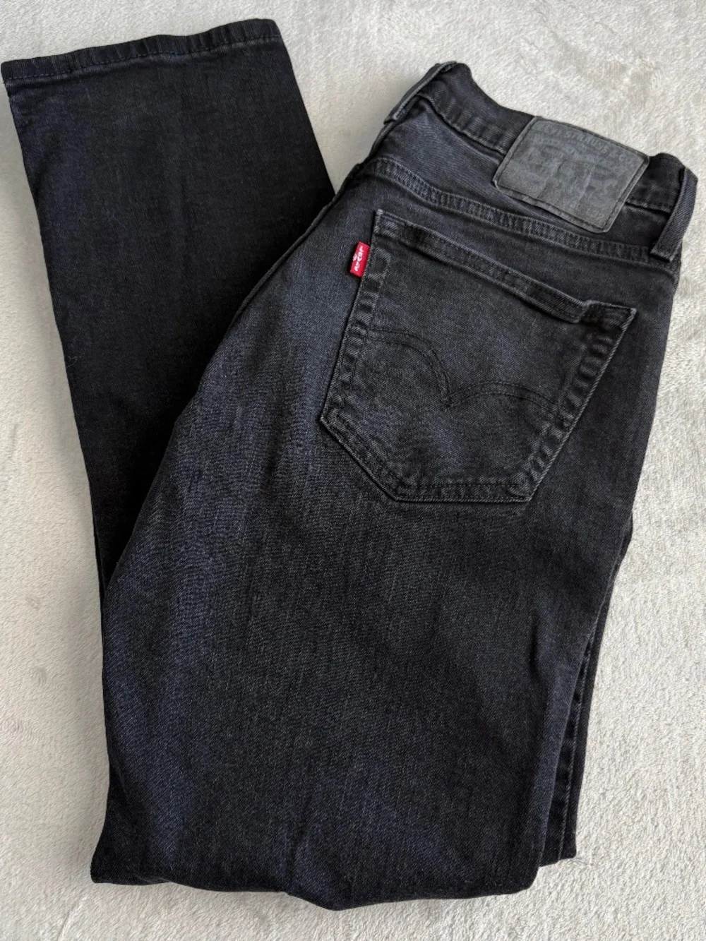Levis 559 Relaxed Straight Fit Mens Classic Denim Jeans 32x32 (32x30) Black
